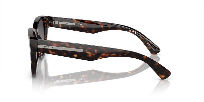 Prada PR A04S in Tortoise / Polarized Grey Gradient (19J09G) - Alternate View