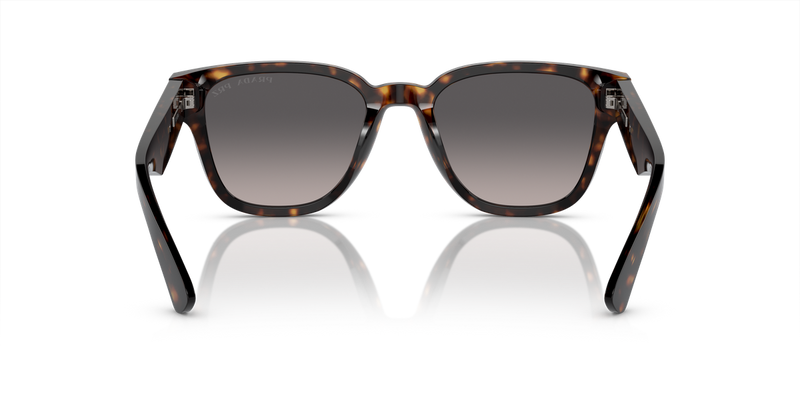 Prada PR A04S in Tortoise / Polarized Grey Gradient (19J09G) - Alternate View