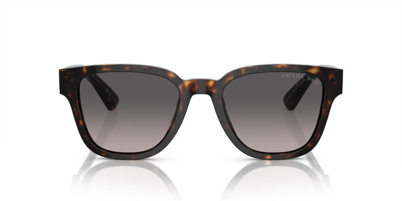 Prada PR A04S in Tortoise / Polarized Grey Gradient (19J09G) - Alternate View