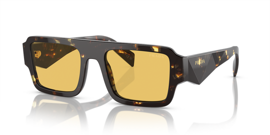 Prada PR A05S - Black Malt Tortoise / Yellow (16O10C)