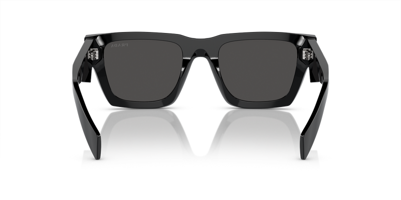 Prada PR A06SF in Black / Dark Grey (16K08Z) - Temple Detail