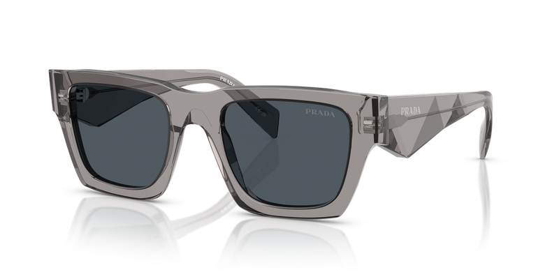 Prada PR A06SF in Transparent Dark Grey / Dark Grey (16Z70B) - Alternate View