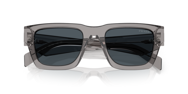 Prada PR A06SF in Transparent Dark Grey / Dark Grey (16Z70B) - Alternate View
