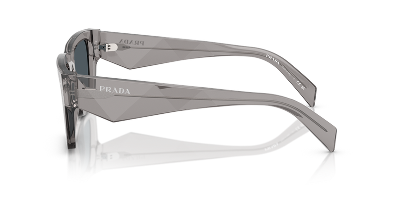 Prada PR A06SF in Transparent Dark Grey / Dark Grey (16Z70B) - Alternate View