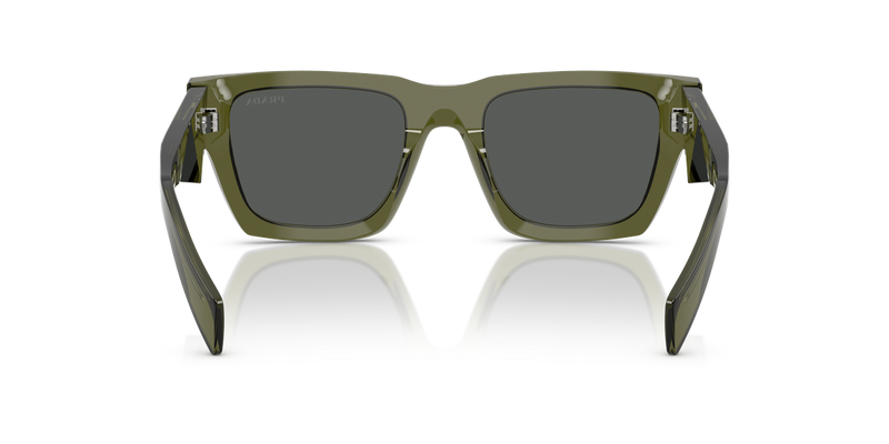 Prada PR A06SF in Transparent Military / Dark Grey (25A40L) - Alternate View
