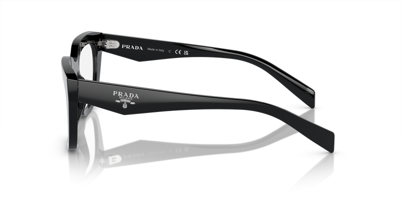 Prada PR A06V in Black / Demo Lens (16K1O1) - Alternate View