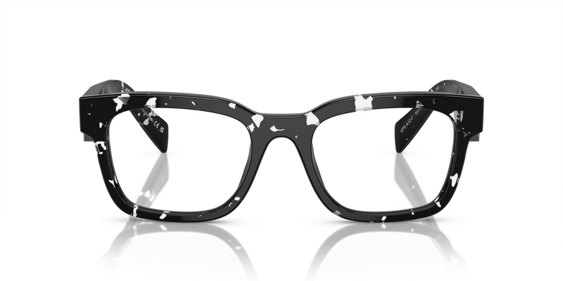 Prada PR A10VF in Havana Black Transparent / Demo Lens (15O1O1) - Alternate View