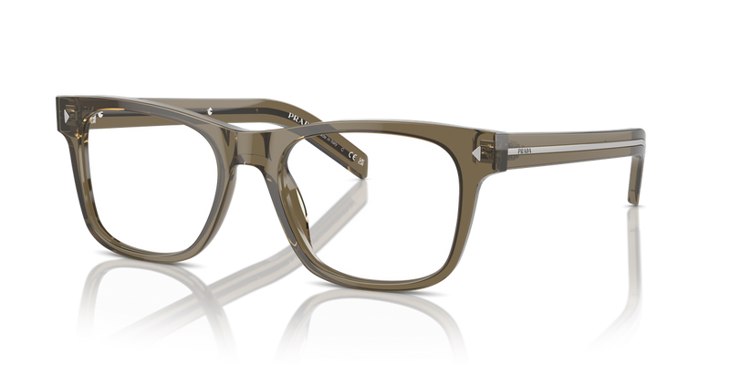 Prada PR A13VF in Transparent Earth / Demo Lens (18T1O1) - Alternate View