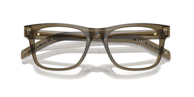 Prada PR A13VF in Transparent Earth / Demo Lens (18T1O1) - Alternate View