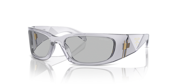 Prada PR A14S - Transparent Grey / Light Grey (12R30B)