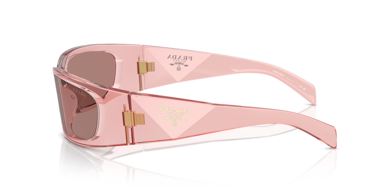 Prada PR A14S in Transparent Peach - Alternate View