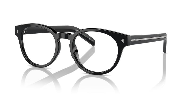 Prada PR A14VF in Black / Demo Lens (16K1O1) - Front View