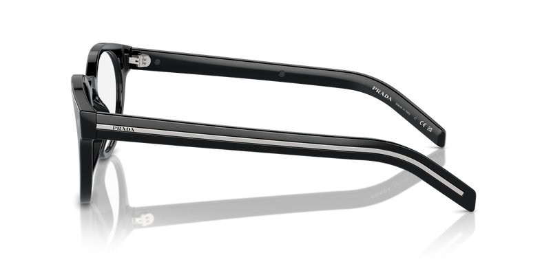 Prada PR A14VF in Black / Demo Lens (16K1O1) - Back View
