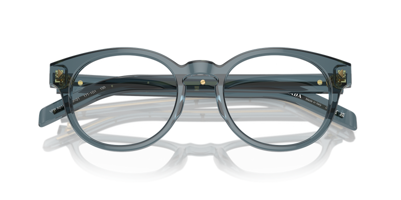 Prada PR A14VF in Transparent Ocean / Demo Lens (17T1O1) - Alternate View