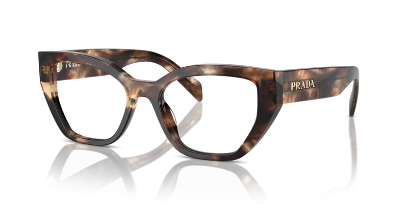 Prada PR A16V in Caramel Tortoise - Front View