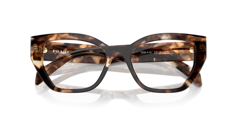 Prada PR A16V in Caramel Tortoise - Side View