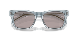 Transparent Azure / Grey Polarized Mirror Gold (19T80F)