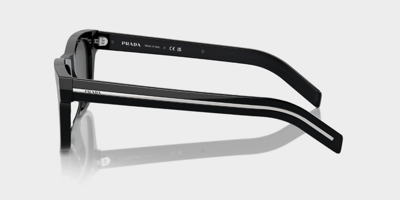 Prada PR A17S in Black - Side View