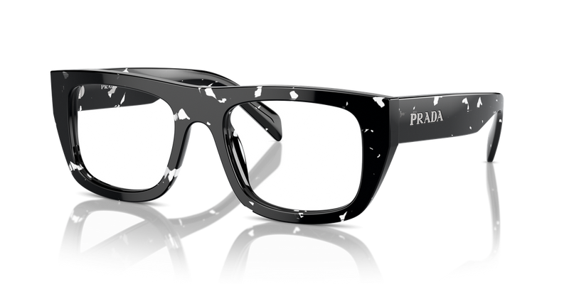 Prada PR A17V in Black Crystal Tortoise - Front View