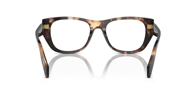 Prada PR A18V in Caramel Tortoise - Temple Detail