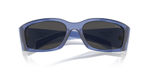 Transparent Iris / Dark Grey (15R5S0)