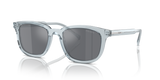 Transparent Azure / Dark Grey Flash Silver (19T175)