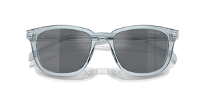Transparent Azure / Dark Grey Flash Silver (19T175)