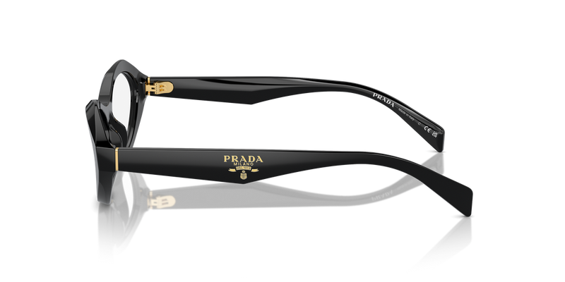 Prada PR A21VF in Black - Back View