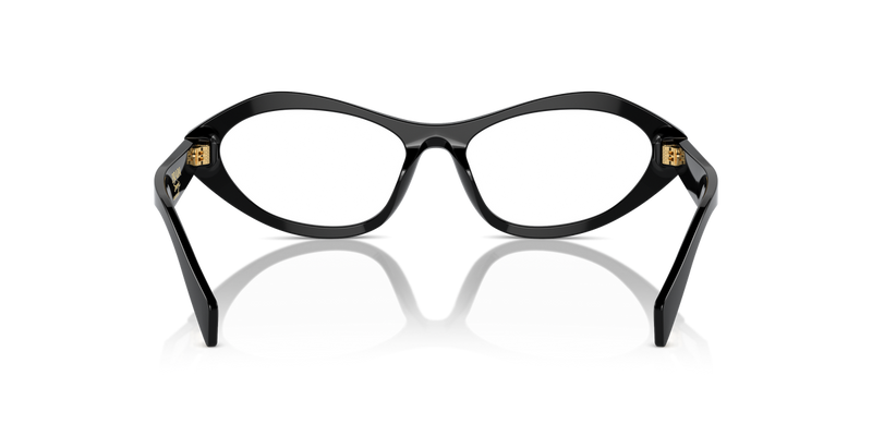 Prada PR A21VF in Black - Temple Detail