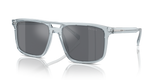 Transparent Azure / Dark Grey Flash Silver (19T175)