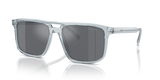 Transparent Azure / Dark Grey Flash Silver (19T175)
