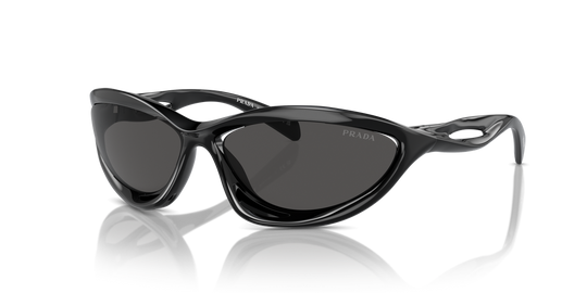 Prada PR A23S - Black / Dark Grey (1AB5S0)