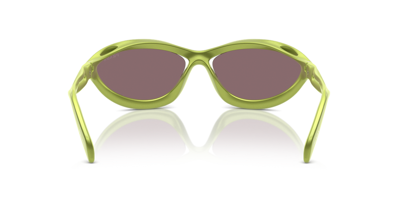 Prada PR A26S in Metallized Fern - Temple Detail