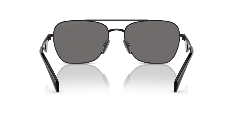 Prada PR A50S in Metal Black - Temple Detail