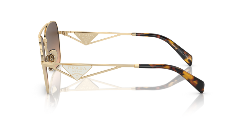 Prada PR A50S in Pale Gold - Alternate View