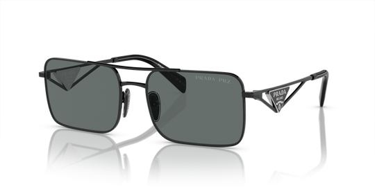 Prada PR A52S - Black / Dark Grey Polarized (1AB5Z1)
