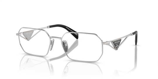 Prada PR A53V - Silver / Demo Lens (1BC1O1)