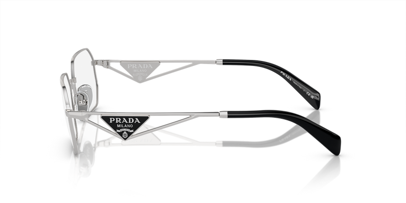 Prada PR A53V in Silver - Back View