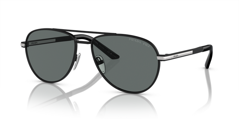Prada PR A54S in Matte Black - Front View