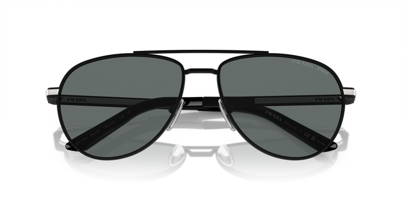 Prada PR A54S in Matte Black - Side View