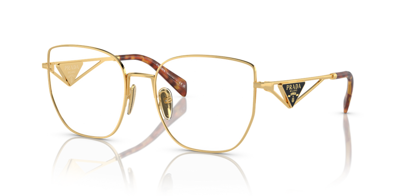 Prada PR A54VD in Gold - Front View