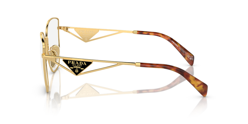 Prada PR A54VD in Gold - Back View