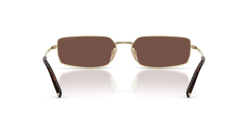 Prada PR A60S in Pale Gold / Black Chocolate (ZVN80T) - Alternate View
