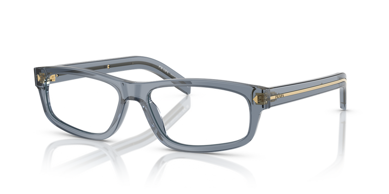 Prada PR B02VF in Transparent Ocean - Alternate View
