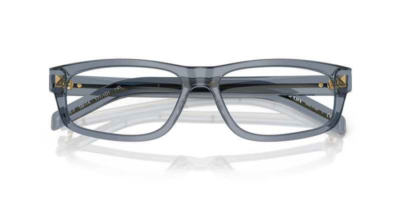 Prada PR B02VF in Transparent Ocean - Alternate View