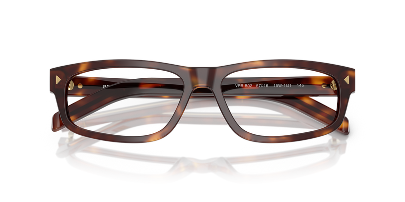 Prada PR B02V in Havana / Demo Lens (15W1O1) - Side View