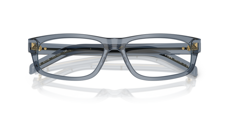 Prada PR B02V in Pale Gold Plated / Demo Lens (17T1O1) - Alternate View