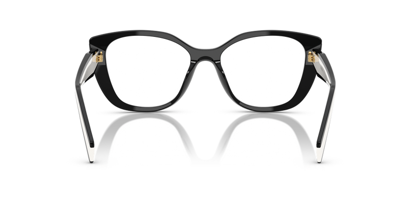 Prada PR B04VF in Black / Demo Lens (16K1O1) - Temple Detail