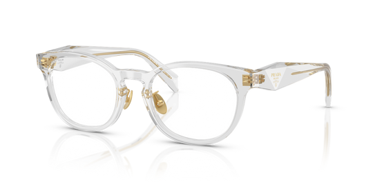 Prada PR B06VD - Transparent Grey / Demo Lens (12R1O1)