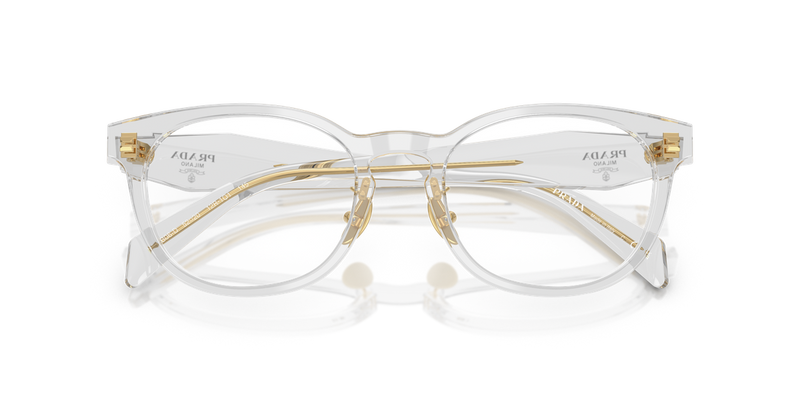 Prada PR B06VD in Transparent Grey - Side View